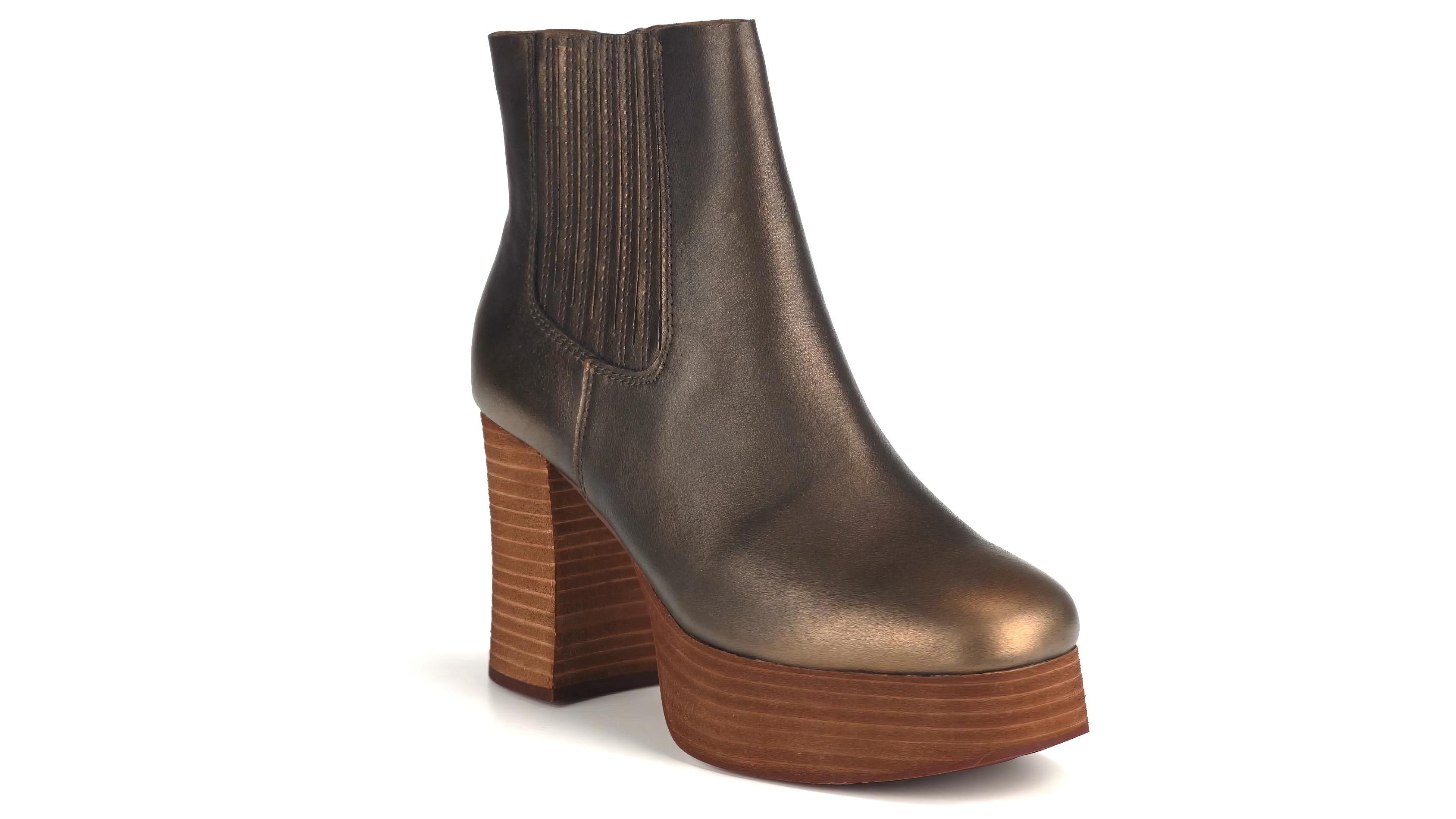 Amazon.com | KORK-EASE Baylie Chelsea Boot - Stacked Platform