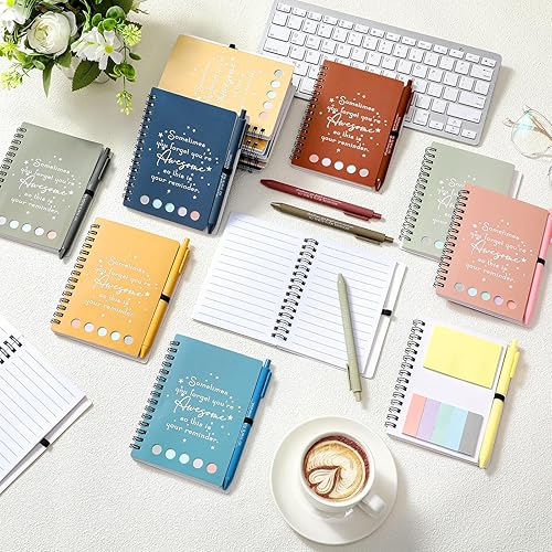 Vista 23 de Chuangdi 60 juegos de regalo de agradecimiento a los empleados, regalo de agradecimiento para graduados, regalo de fin de año, cuaderno inspirador