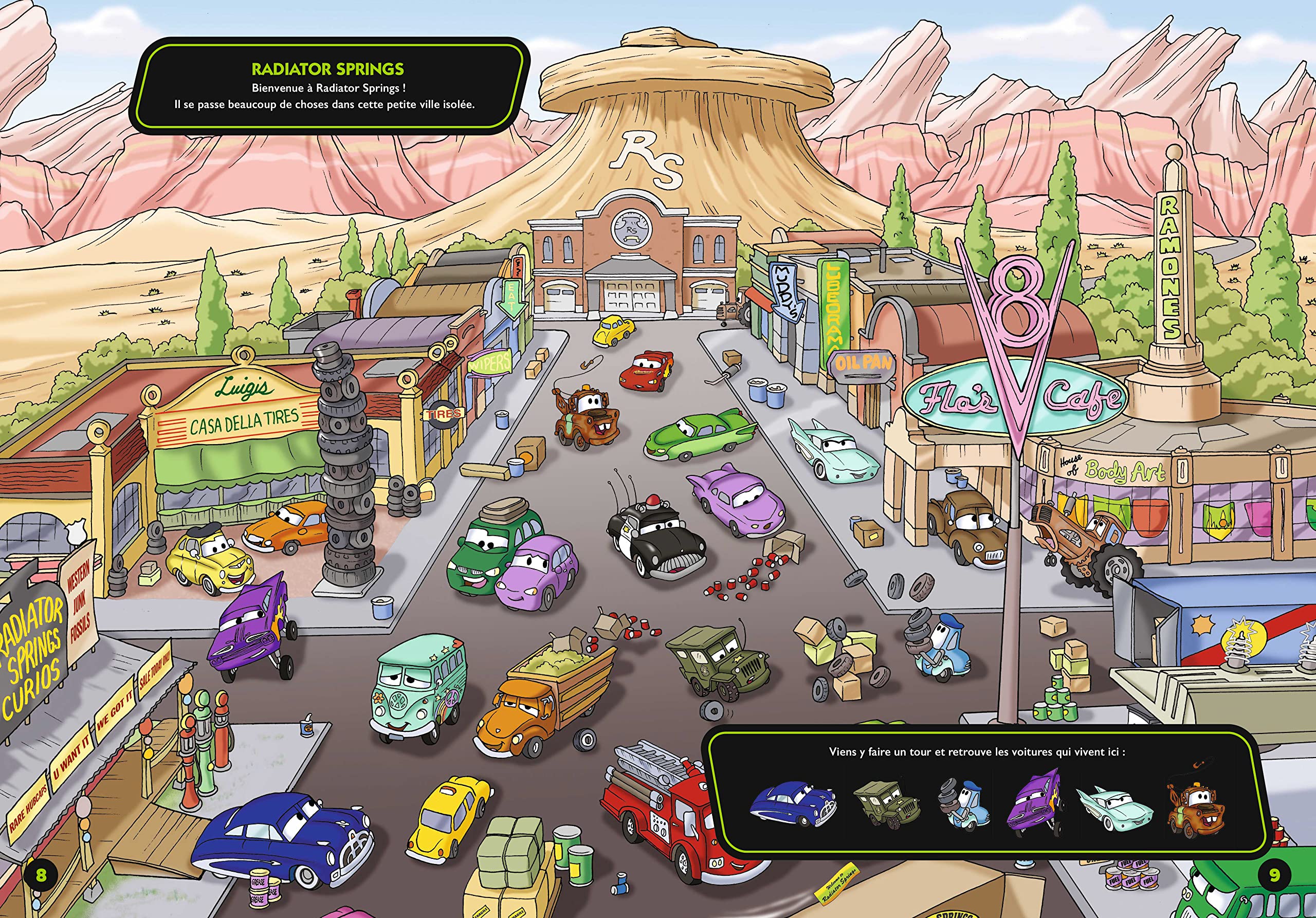 CARS - Où se cache Flash ? - Cherche et trouve - Disney Pixar