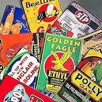 Vista 6 de 35 letreros de lata vintage reproducidos, anuncios retro de gasóleo, letreros de metal antiguo para garaje, hombre, cueva, bar, cocina, decoración