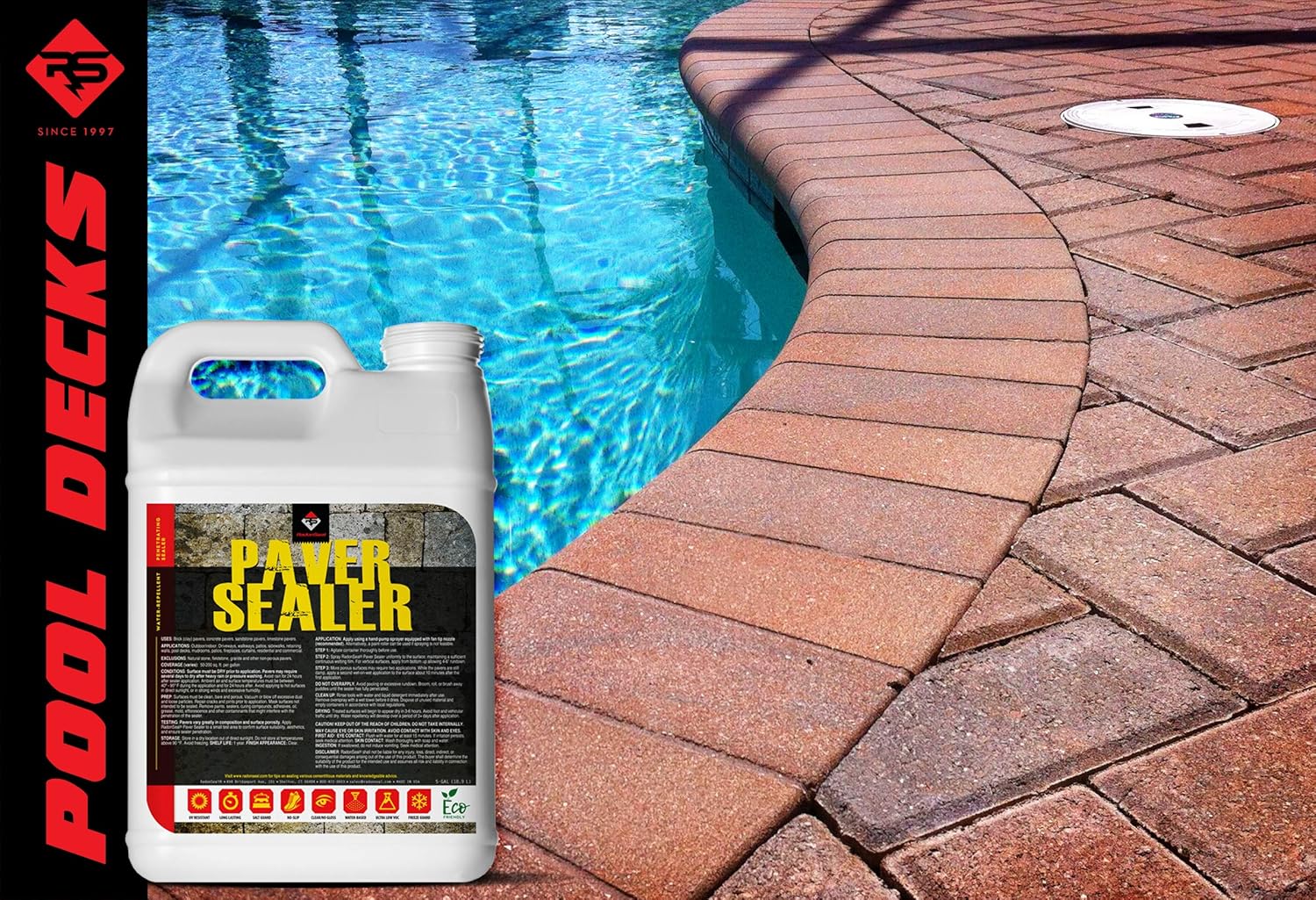 Buy RadonSeal Paver Sealer and WaterRepellent Preserve