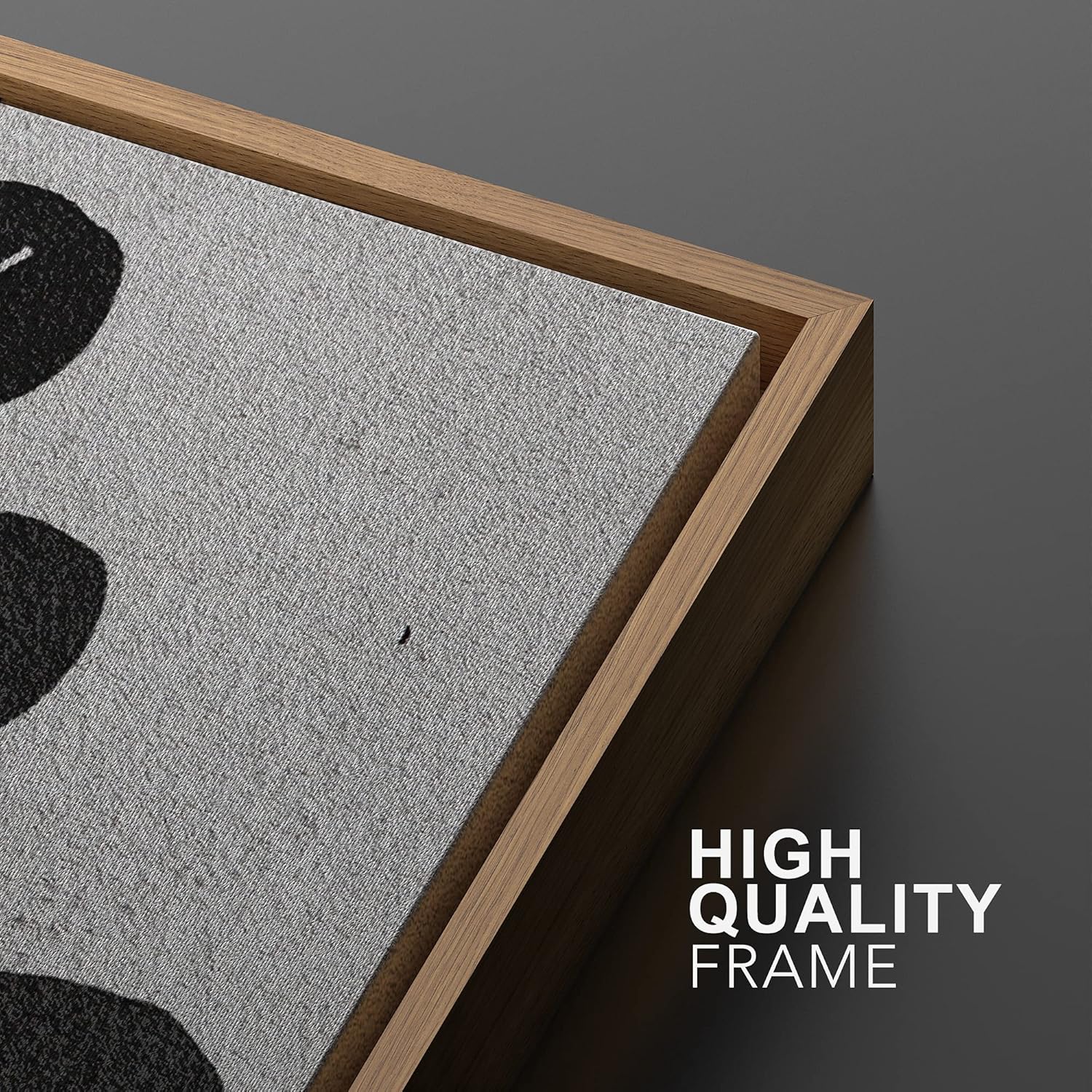 SIGNWIN Framed Wall Art Print Set Black & White Grayscale Plant Silhouette Nature Wilderness Illustrations Modern Art Rustic Relax/Calm Multicolor for Living Room, Bedroom, Office - 16"x24"x2 Natural