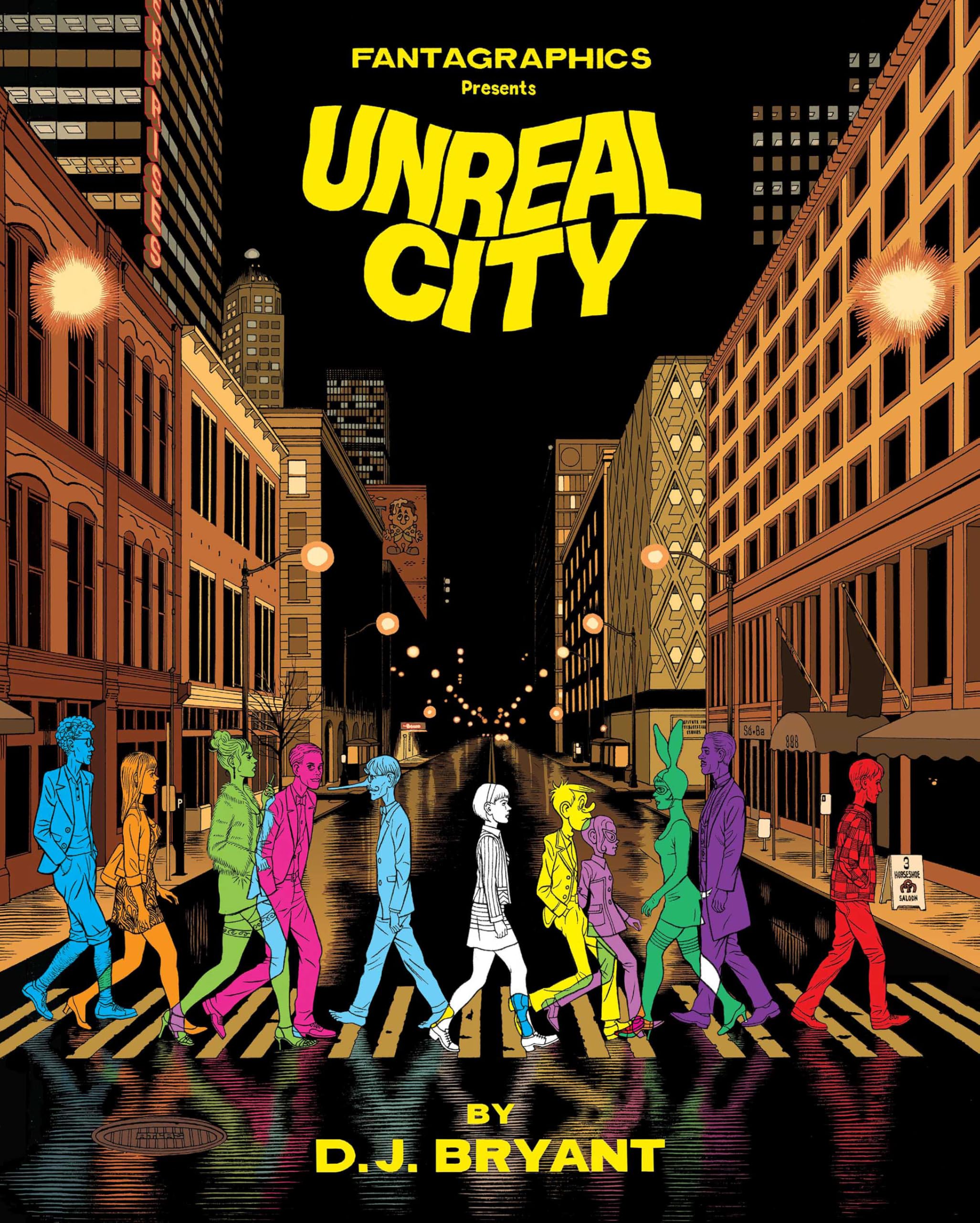 Unreal City by D.J. Bryant (Hardback Book)