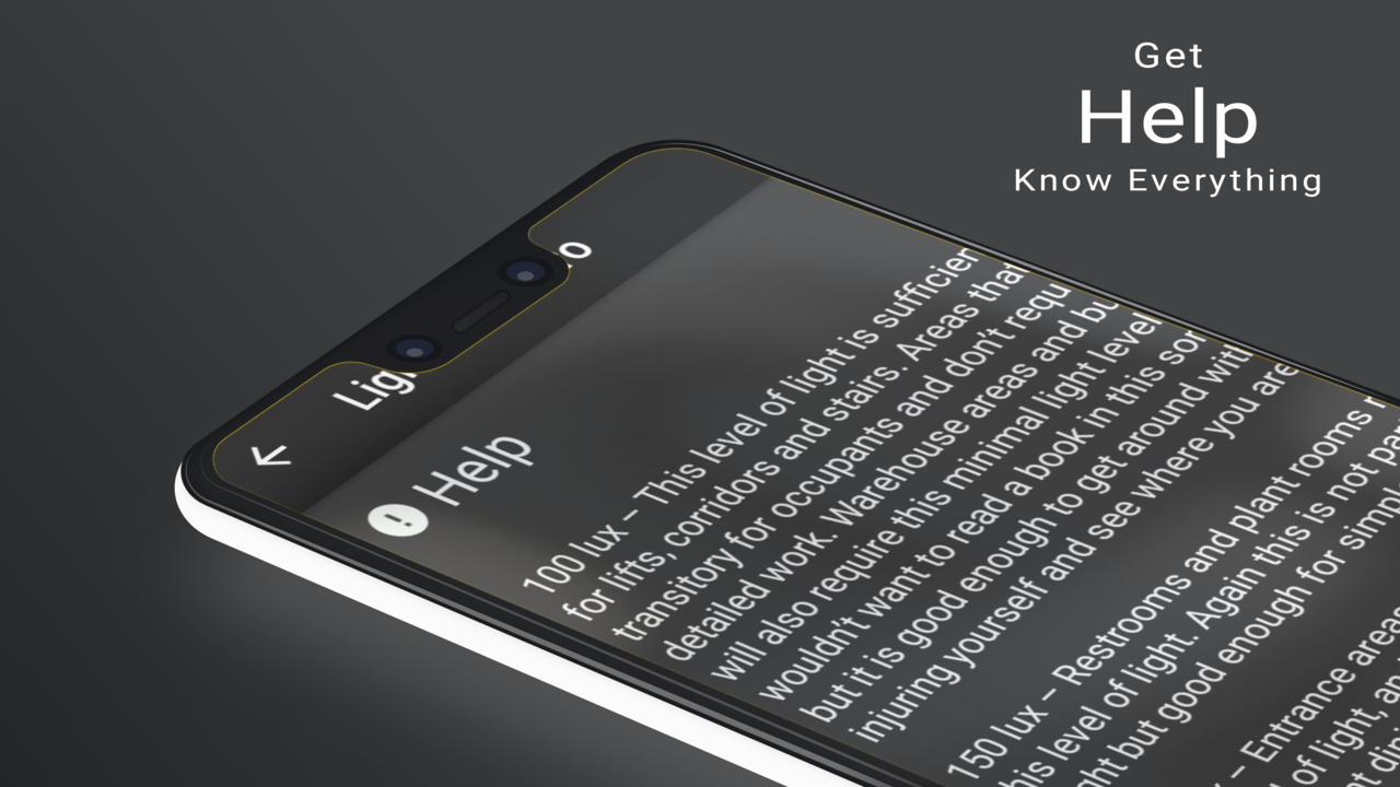 Light meter Pro App on Amazon Appstore