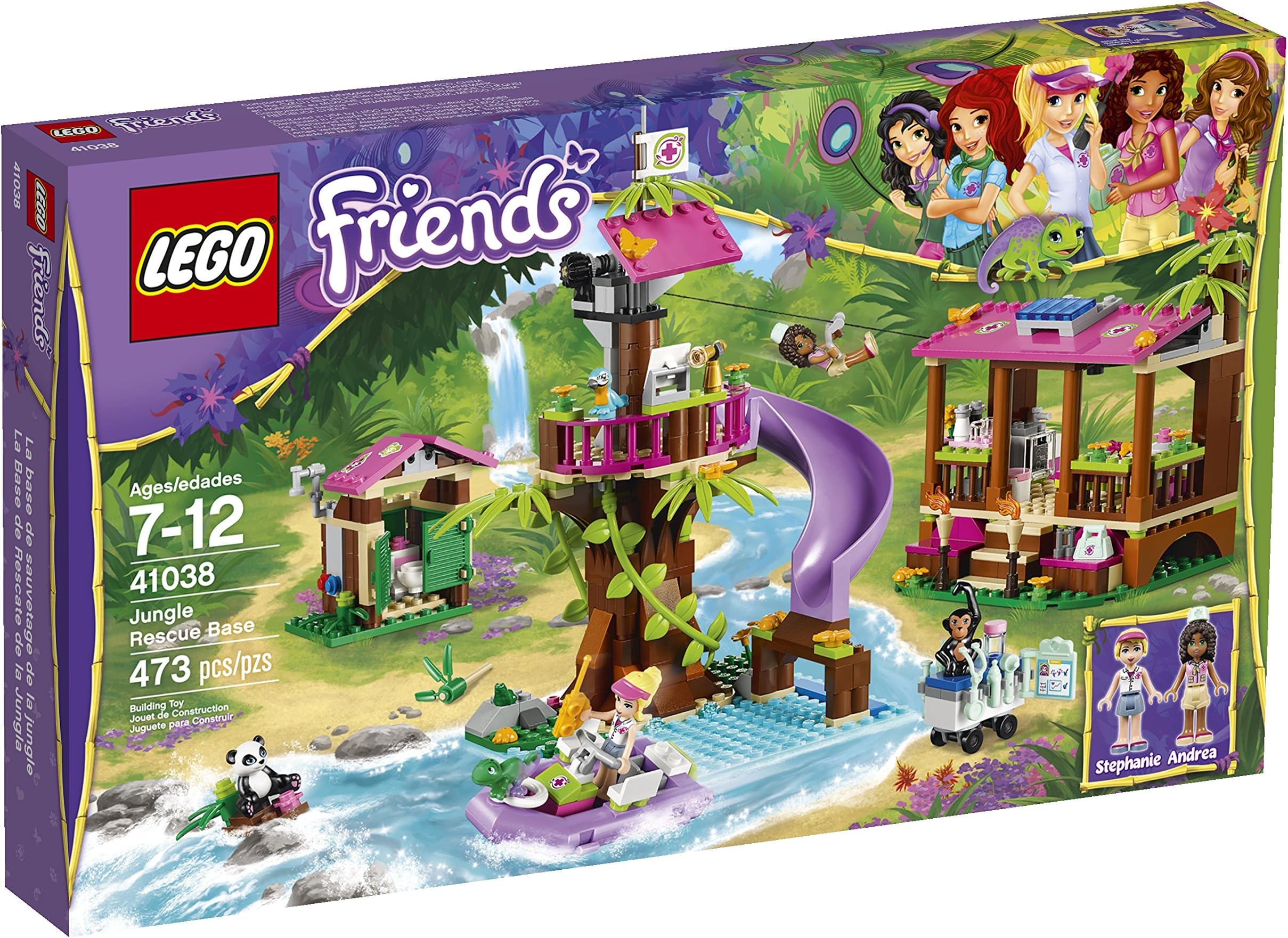 Friends Jungle Rescue Base 41038 Building Set