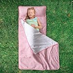 Toddler Nap Mat with Pillow and Blanket 50" x 21" x 1.5", Kids Sleeping Bag Soft and Cozy for Boys and Girls, Nap Mat for Preschool, Daycare, Toddler Sleeping Bag
