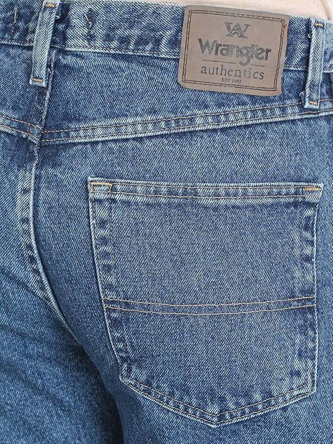 Wrangler Authentics Men's Classic 5-Pocket Regular Fit Cotton Jean