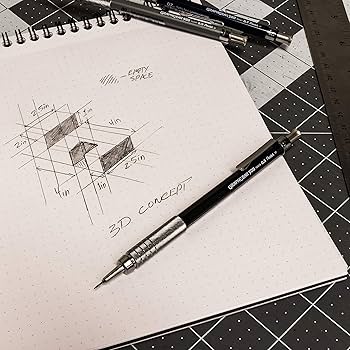 筆記具 Pentel GRAPHITE Series Limited set Amazon.com : Pentel Sharp Limited Edition, Graphite Gray Box