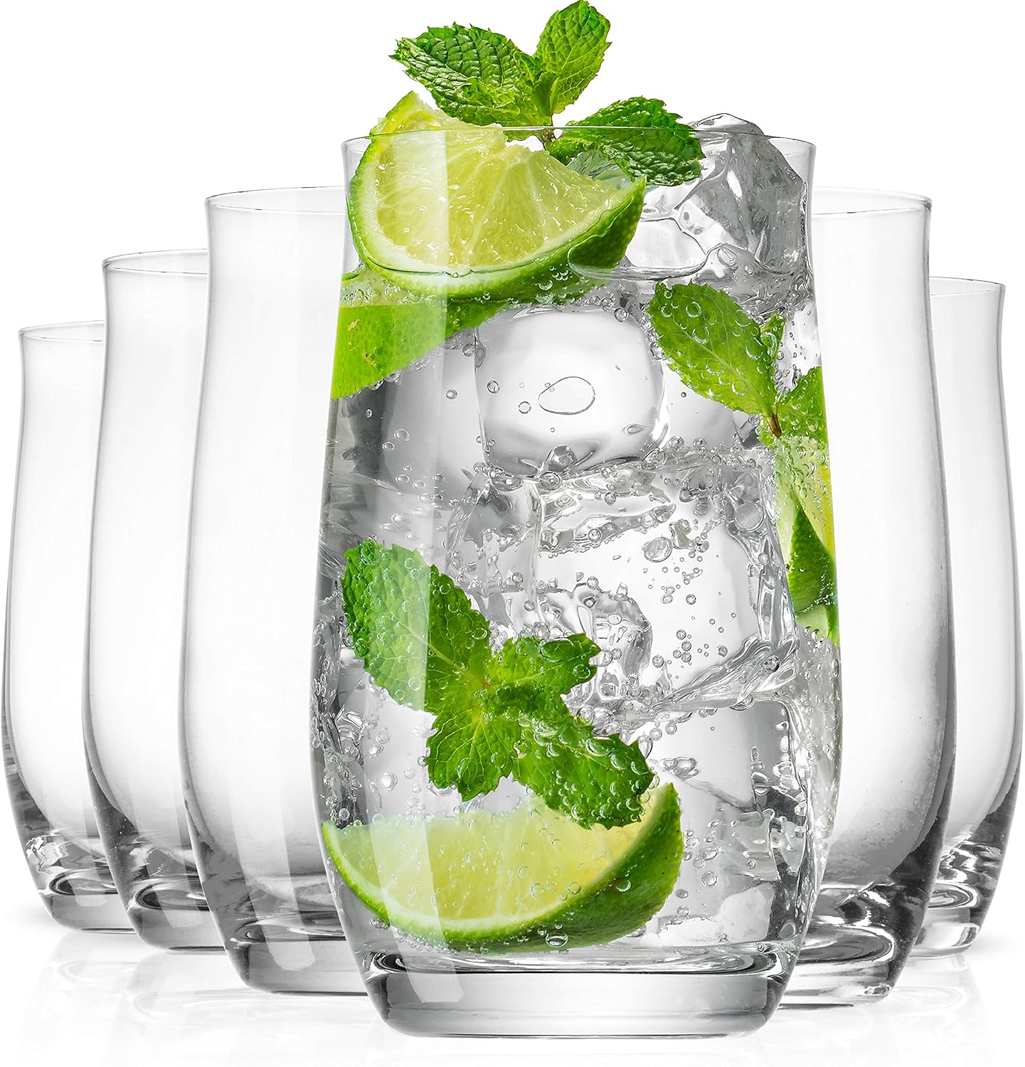 Exquisite Highball Drinking Glasses [Set of 6