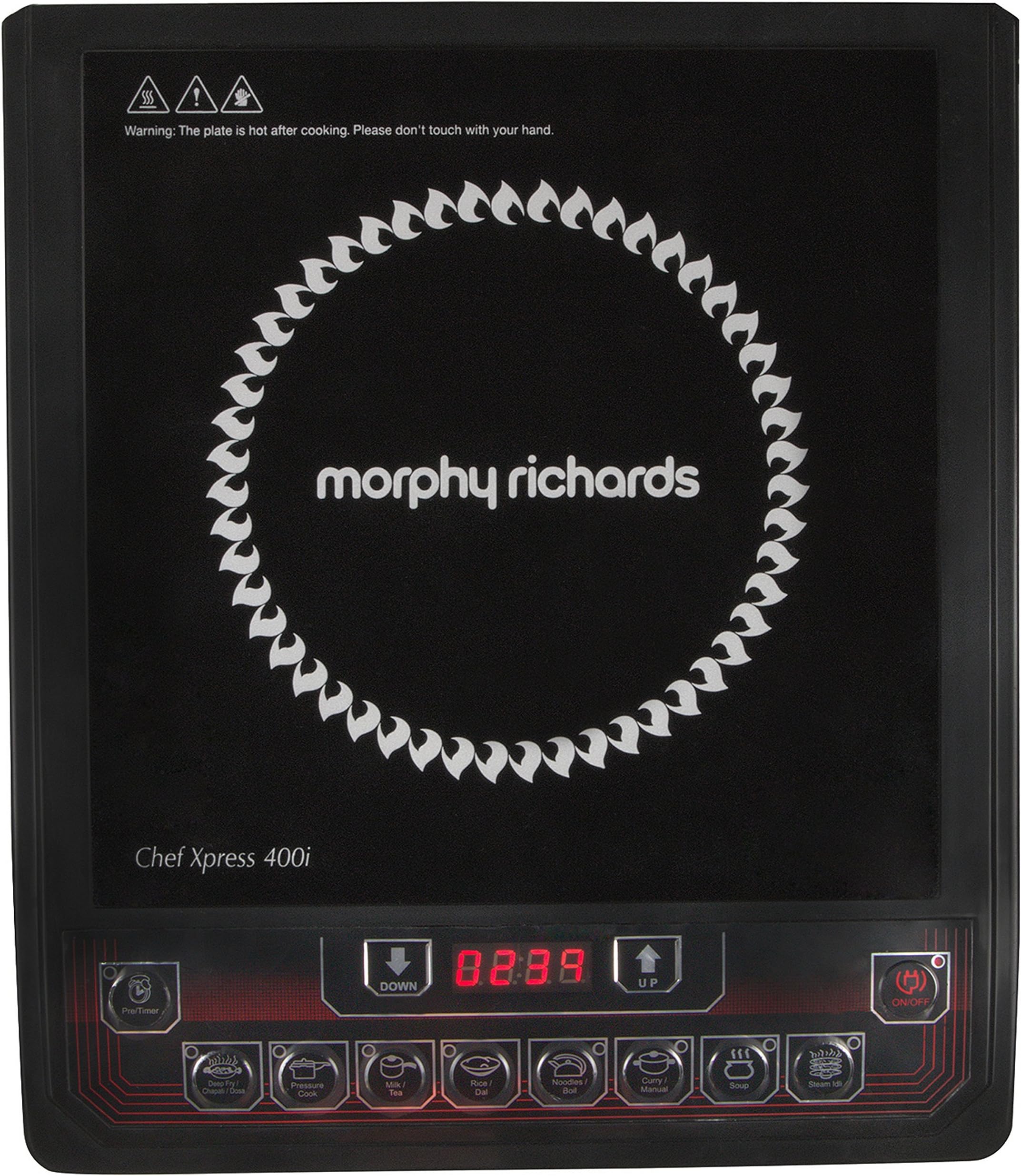 Morphy Richards Induction Cooker - Chef Xpress 400i,Black