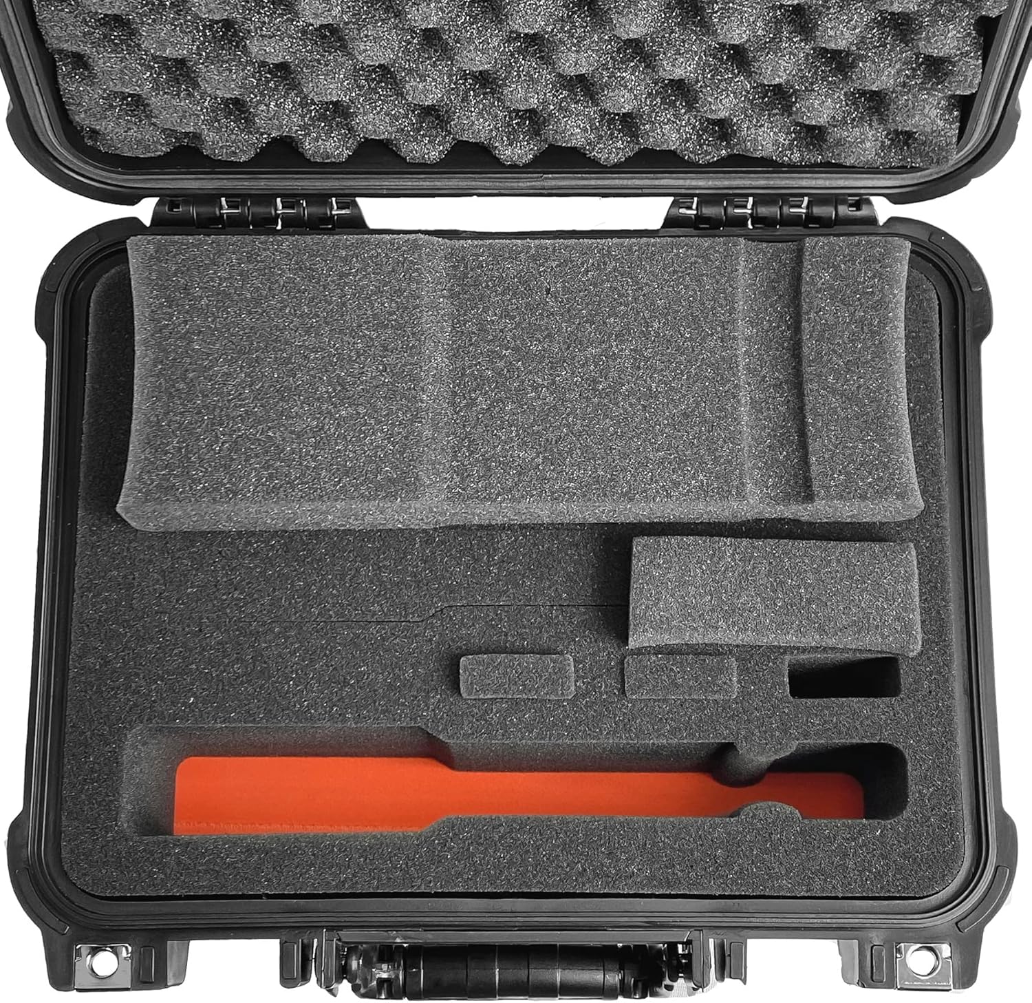 Eylar Hard Gun Case Water & Shock Proof with Foam TSA Approved 13.37 Inch 11.62 Inch 6 Inch Black