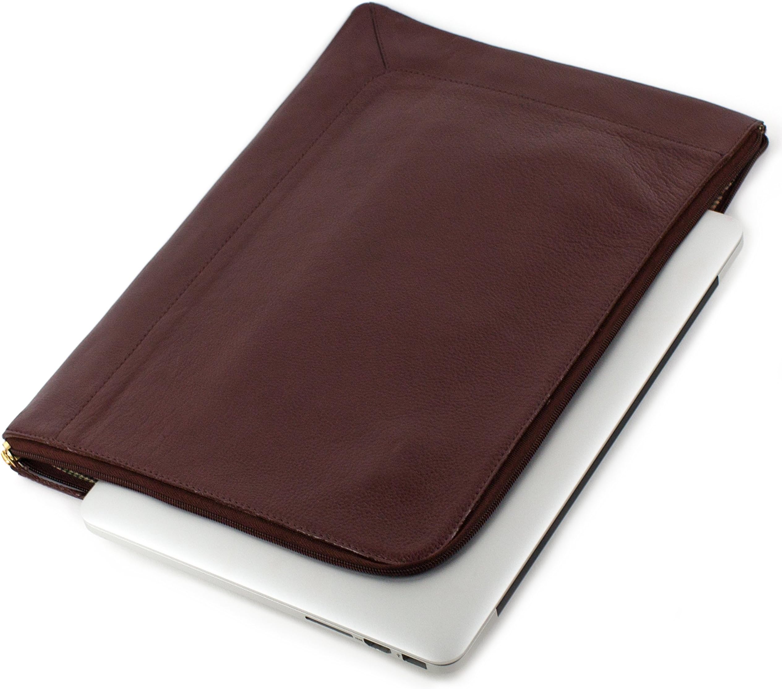 Genuine Leather Laptop Sleeve for Apple MacBook AIR (13" - 13.3" INCHES), Premium Ultra Slim Cover CASE for MacBook PRO Retina 13.3 INCH, ASUS ZENBOOK, Microsoft Surface Book, Samsung Notebook