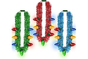 Light-Up Christmas Necklace