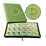 TopDeck 500 Card Binder Pro - TCG, Pokemon, Yu-Gi-Oh, Magic the Gathering, and More - Side Load Sleeve - Green
