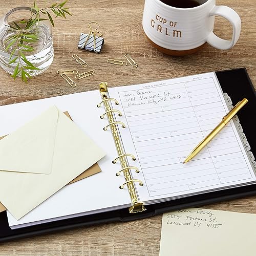 Miniatura 2 de Hallmark Libreta de direcciones recargable (carbón)