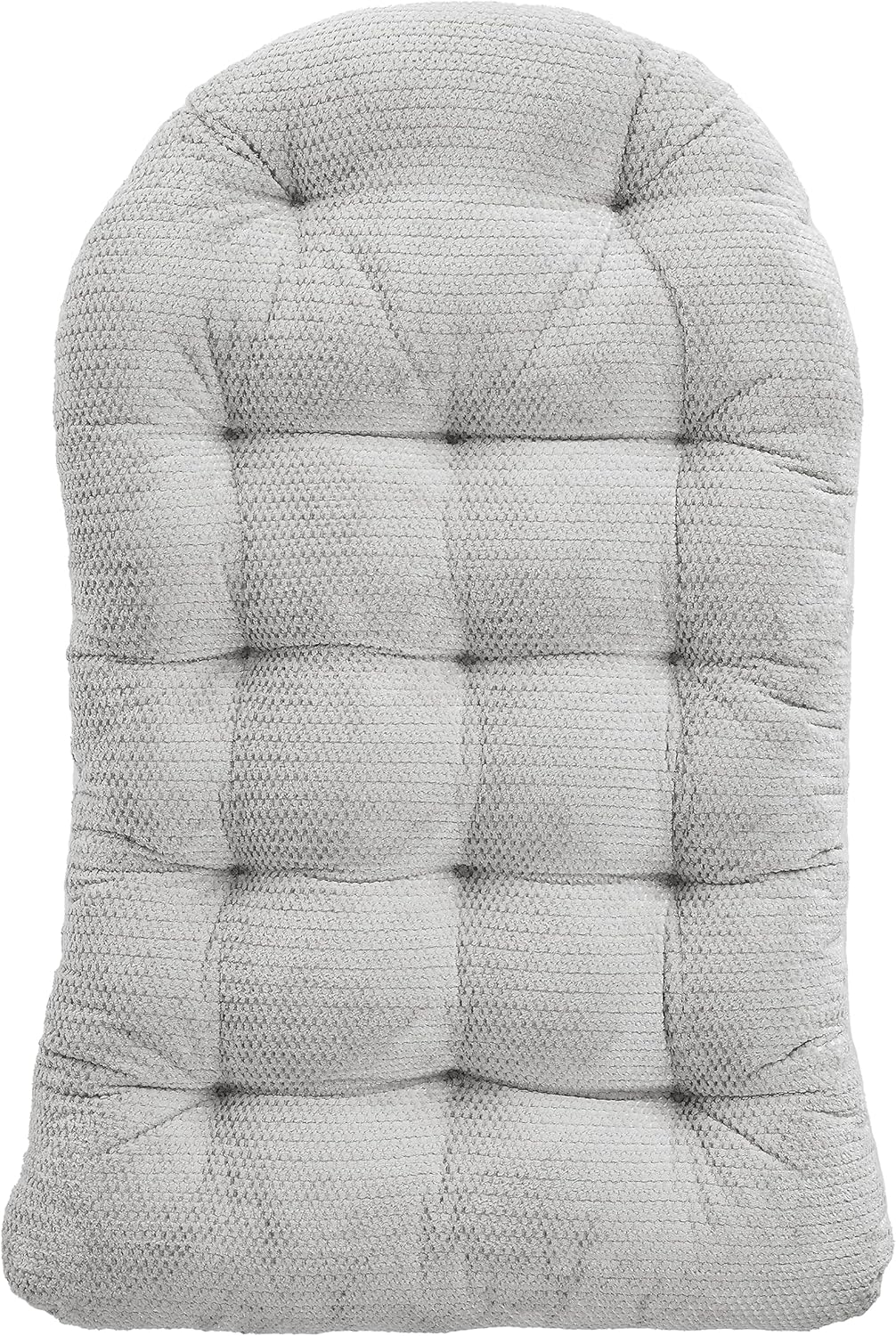 Sorra Home Indoor Egg Chair Cushion, 44 in x 27 in x 4 in, Monument