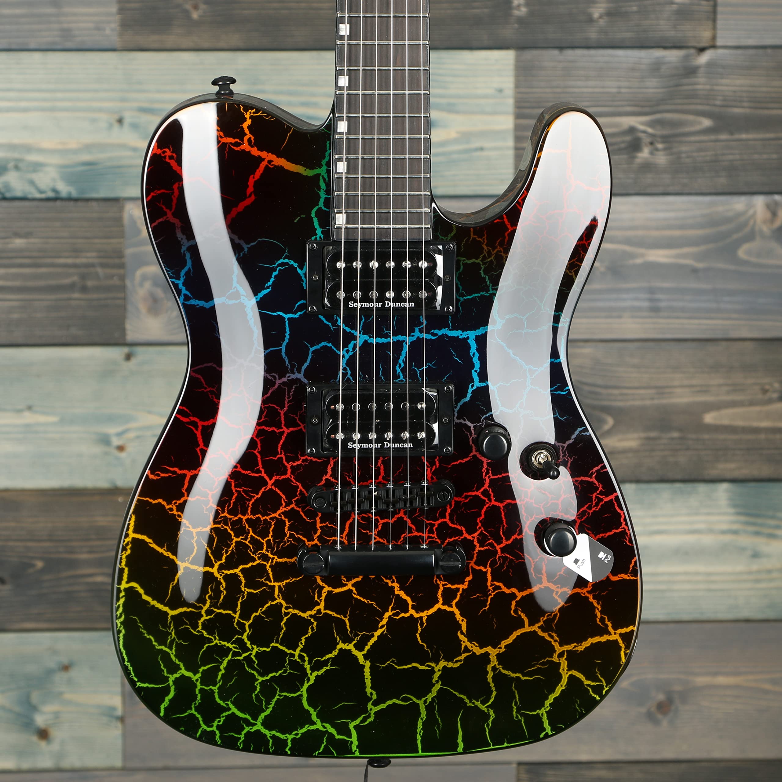 Amazon Com Esp Ltd Eclipse 87 Nt Electric Guitar Rainbow Crackle Musical Instruments Amazon Com Esp Ltd Eclipse 87 Nt Electric Guitar Rainbow Crackle Musical Instruments