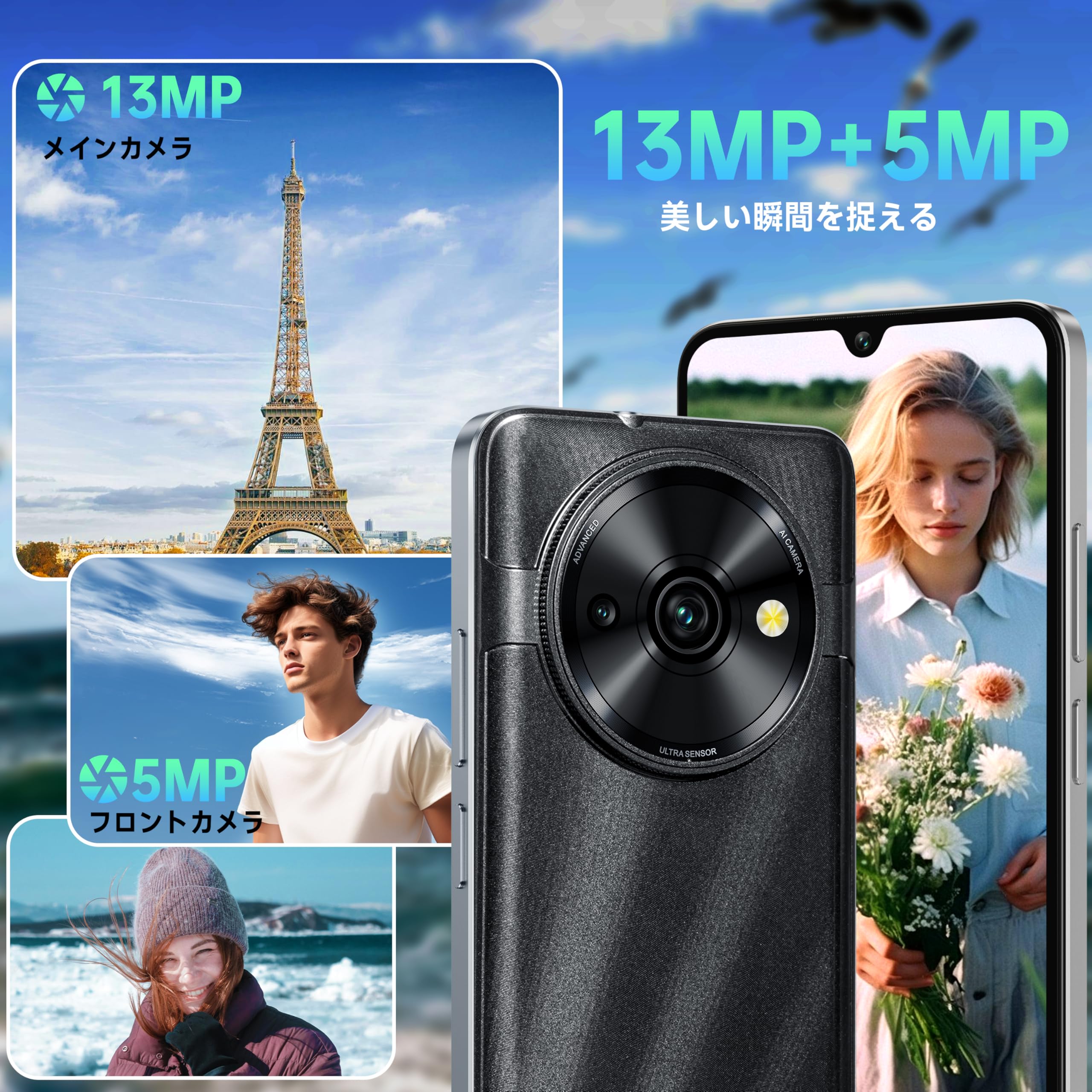 Amazon | OUKITEL G1 スマートフォン Wi-Fi スマホ 本体 | OUKITEL