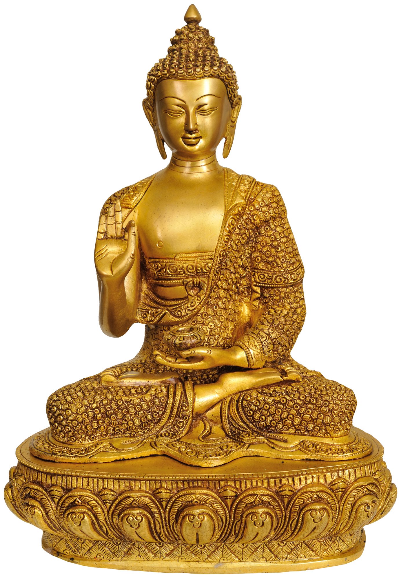 Amazon.co.jp: エキゾチックインディアzbt77 Shakyamuni Buddha in