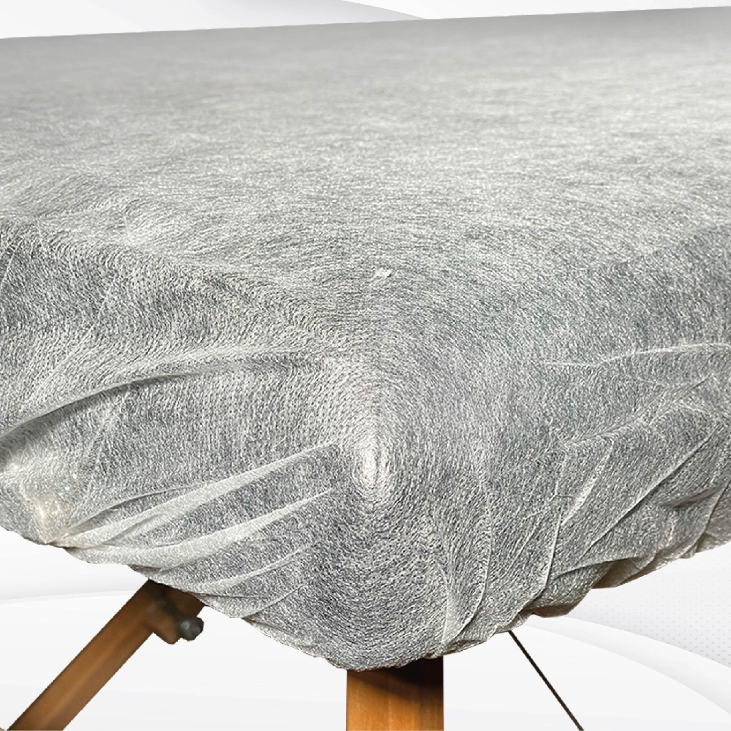MUNTRADE Coprilettino Massaggio 210x80 cm - 100 Pezzi - Lenzuolino con Angoli Elastici Usa e Getta per Estetica, Fisioterapia, Massaggi, Tattoo