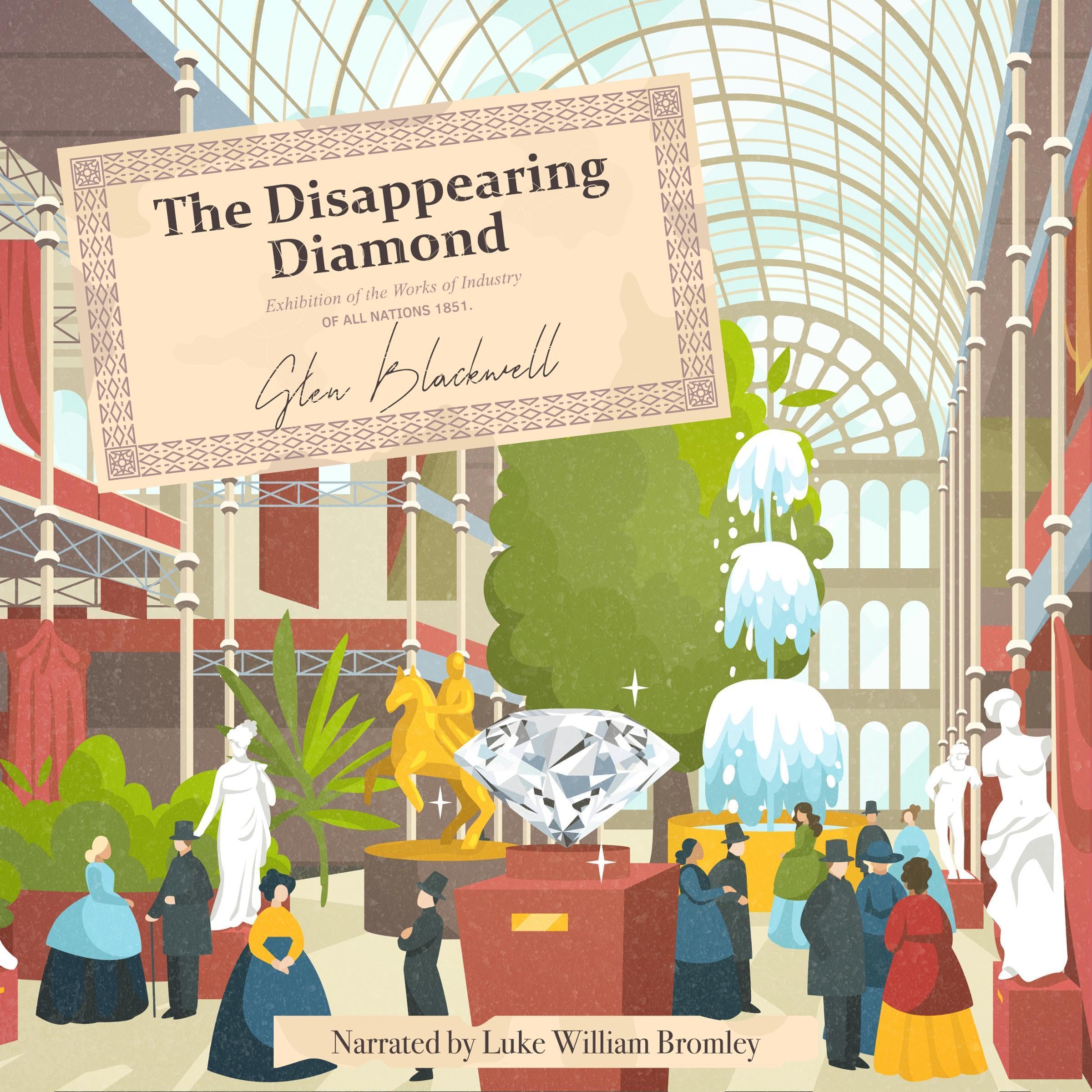 Cover art for The Disappearing Diamond