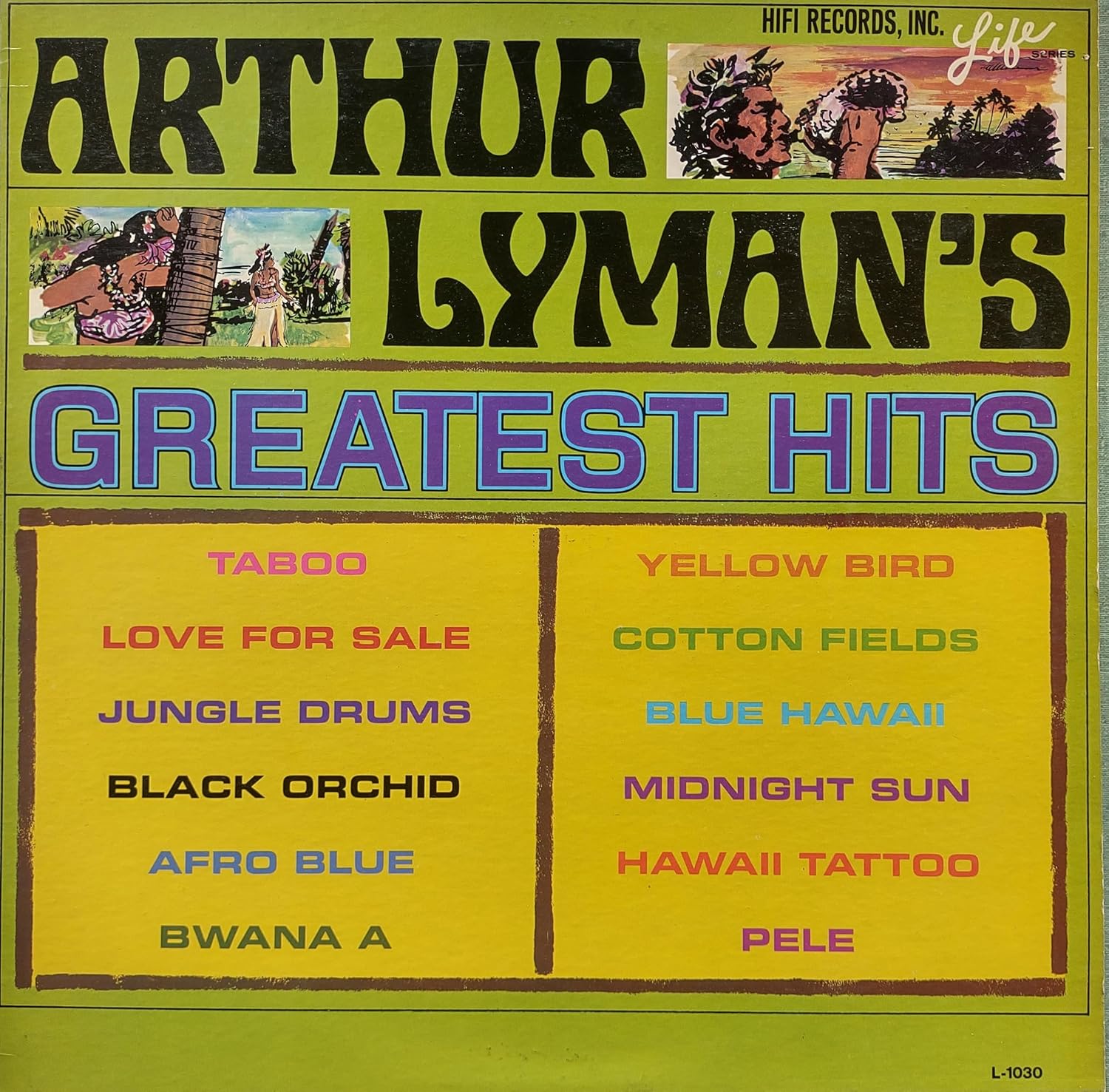 [LP Record] Arthur Lyman's Greatest Hits - Amazon.com Music
