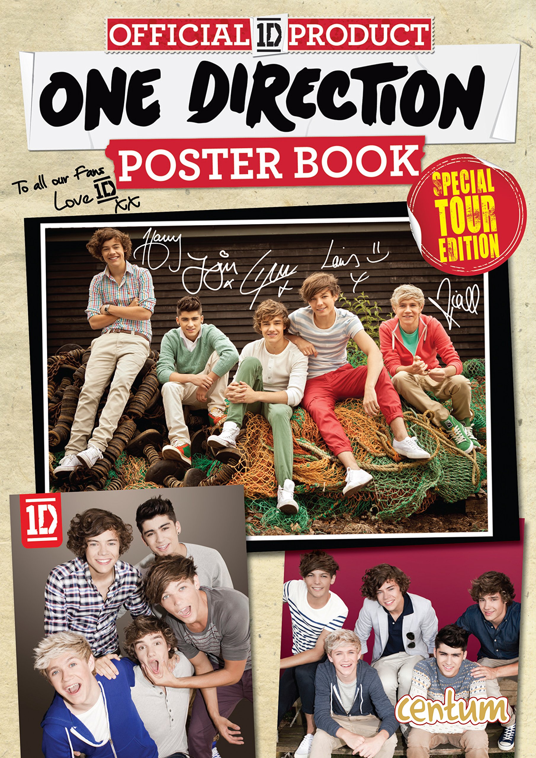 Official One Direction Poster Book