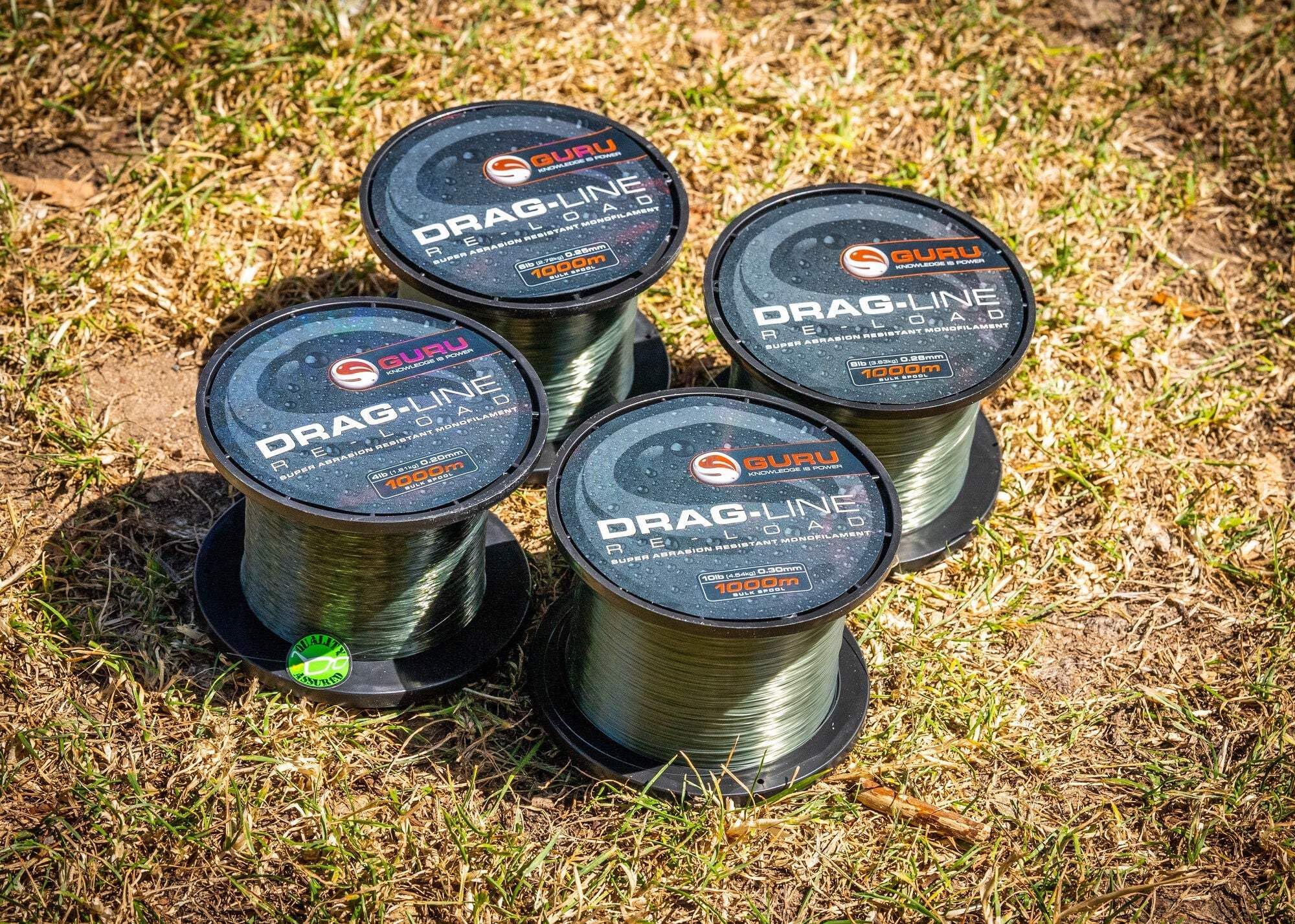GURU Fishing Super Abrasion-Resistant Monofilament DRAG-LINE 1000m