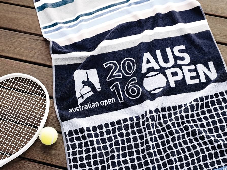 Amazon.co.jp: 2016全豪テニス スポーツタオル オフィシャル 76×150cm