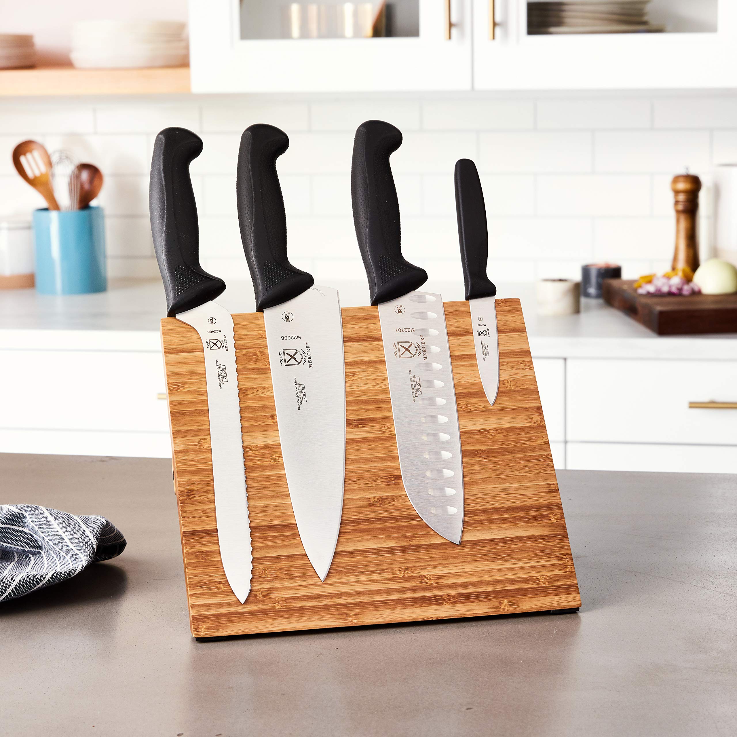 Mercer Culinary Partners in Education 13-Piece Millennia Culinary School Kit,Black: Kitchen Tool Sets