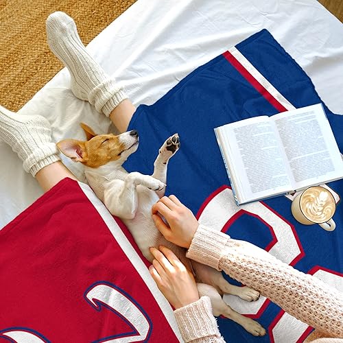 Miniatura 135 de ANTKING Manta de Los Ángeles personalizada con cualquier nombre y cualquier número, regalos para hombres, mujeres y bebés Los Ángeles