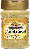 Vista 1 de Rani Hinojo molido (Saunf) Especias en polvo 3oz (85g) Tarro de PET ~ Todo natural Apto para gluten Sin OMG Kosher Vegano Origen indio
