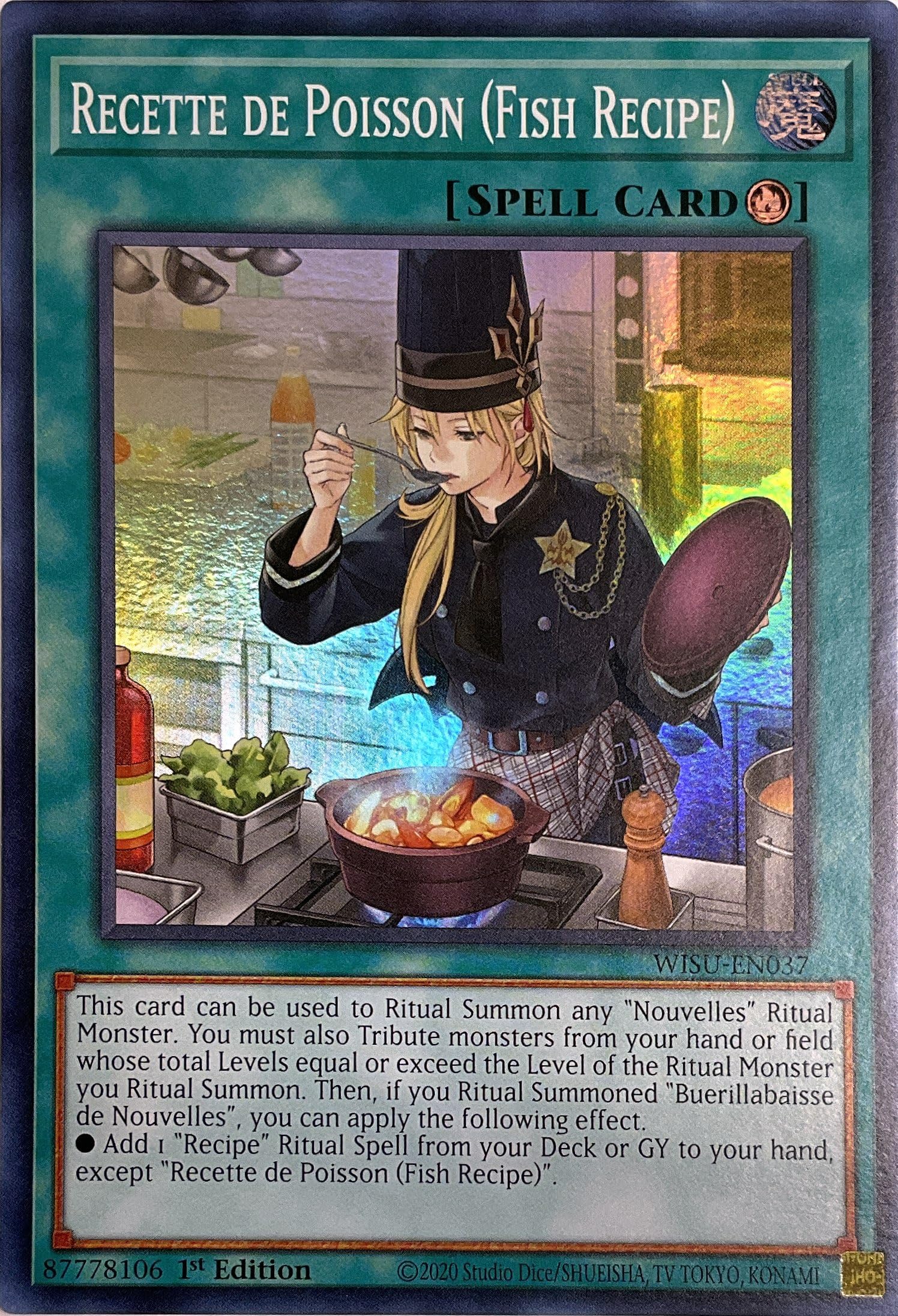 yugioh deck recipes Amazon.com: Recette de Poisson (Fish Recipe) - WISU-EN037 - Super Rare