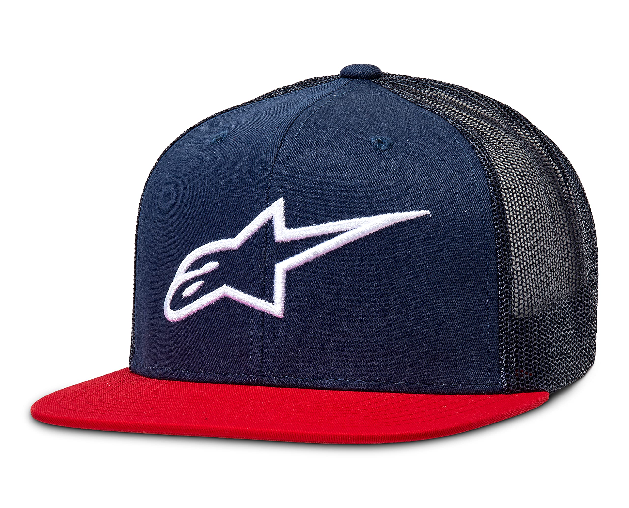 AlpinestarsCorp Trucker Hat (NAVY/RED)