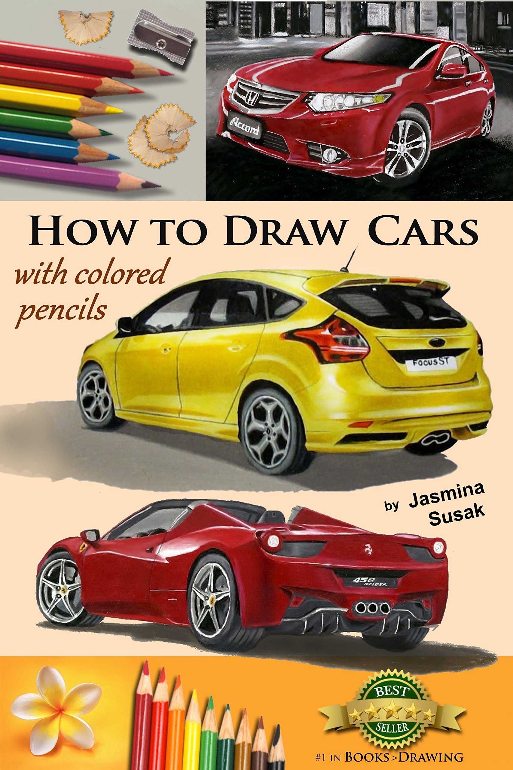 Buy How to Draw Cars with Colored Pencils from Photographs in