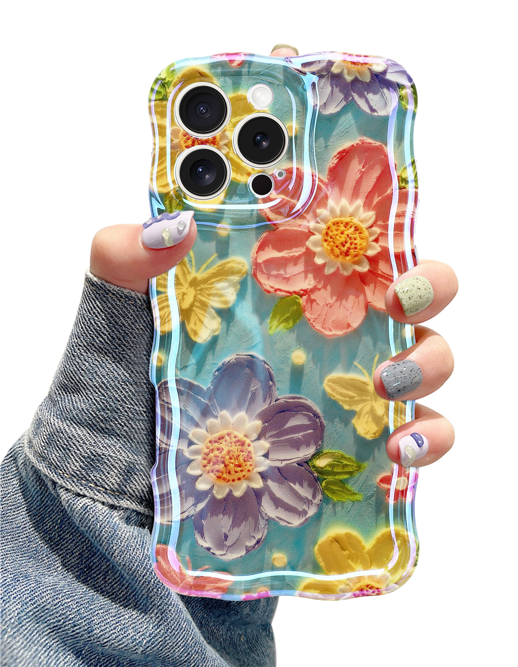 iPhoneケース iPhone 11 pro flower hard case llic Amazon.com: Jusy Compatible with iPhone 11 Pro Max, Colorful Retro