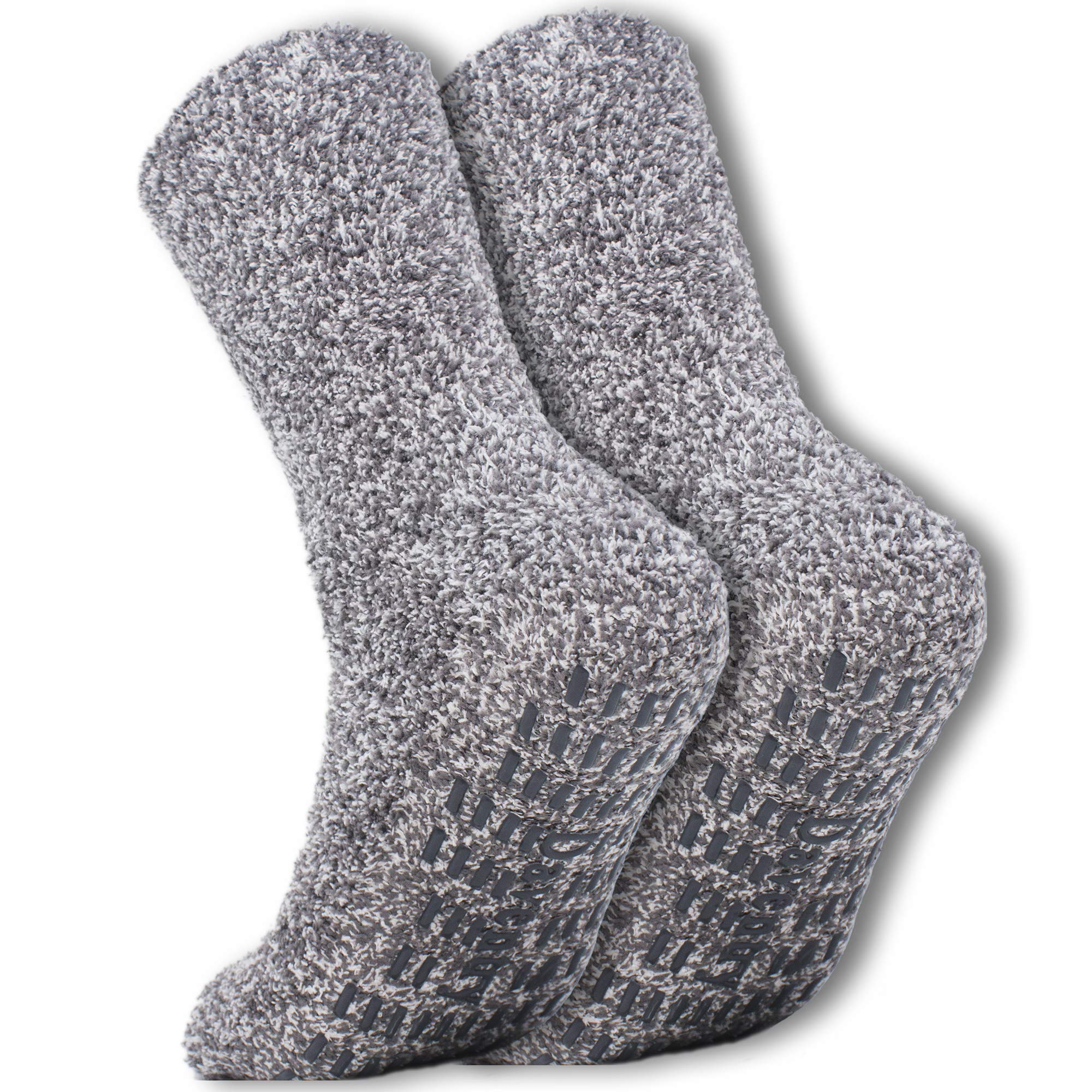 Daventry Thick Fuzzy Grippy Socks For Women And Men Slipper