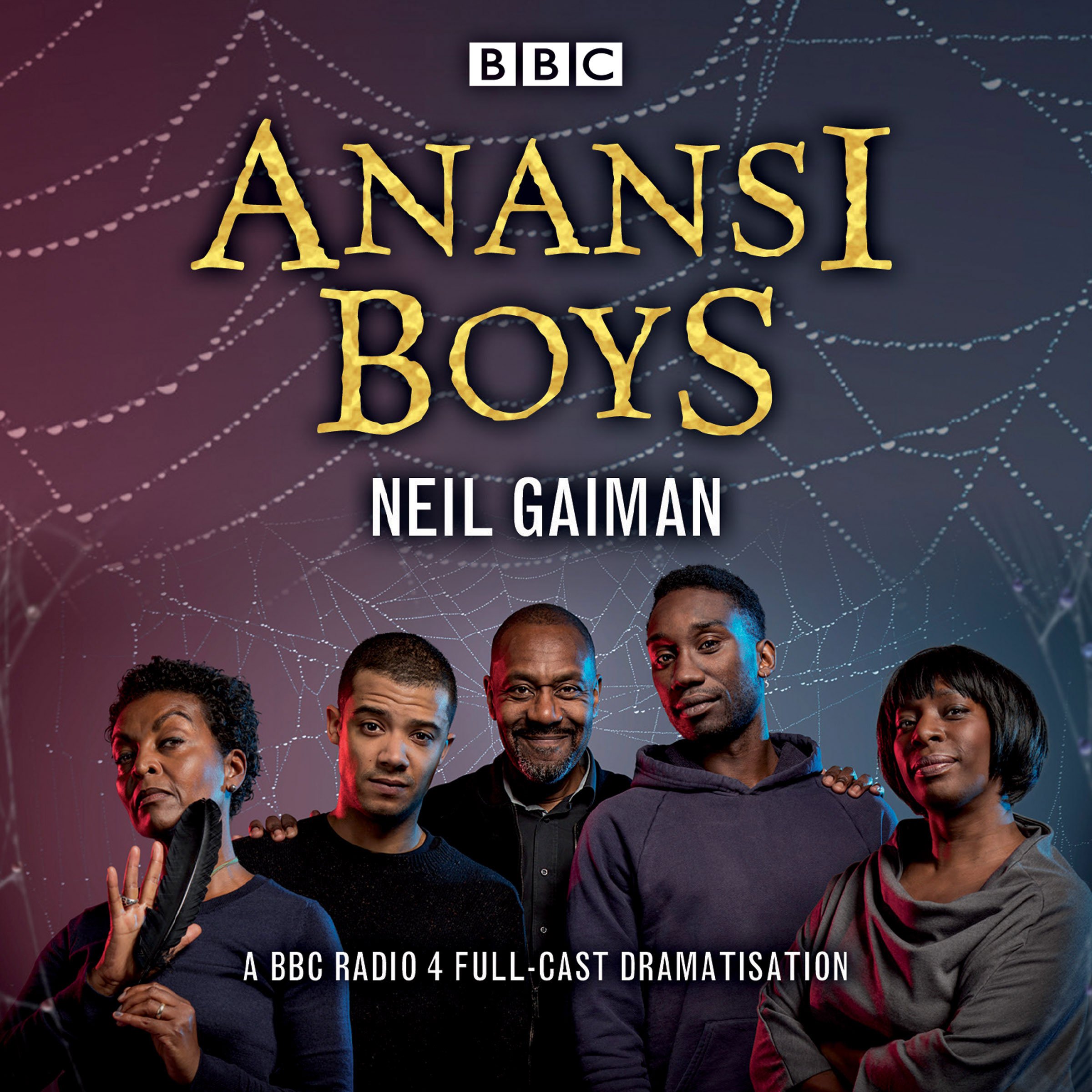 Cover art for Anansi Boys