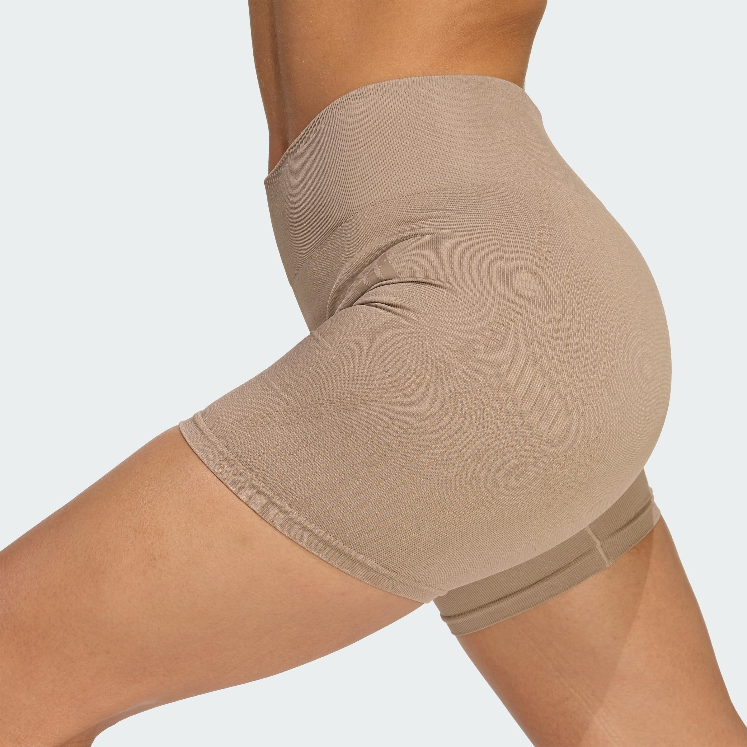 Adidas - Workout Essentials Knit 4inch Leggings, Collant (1/4) Donna