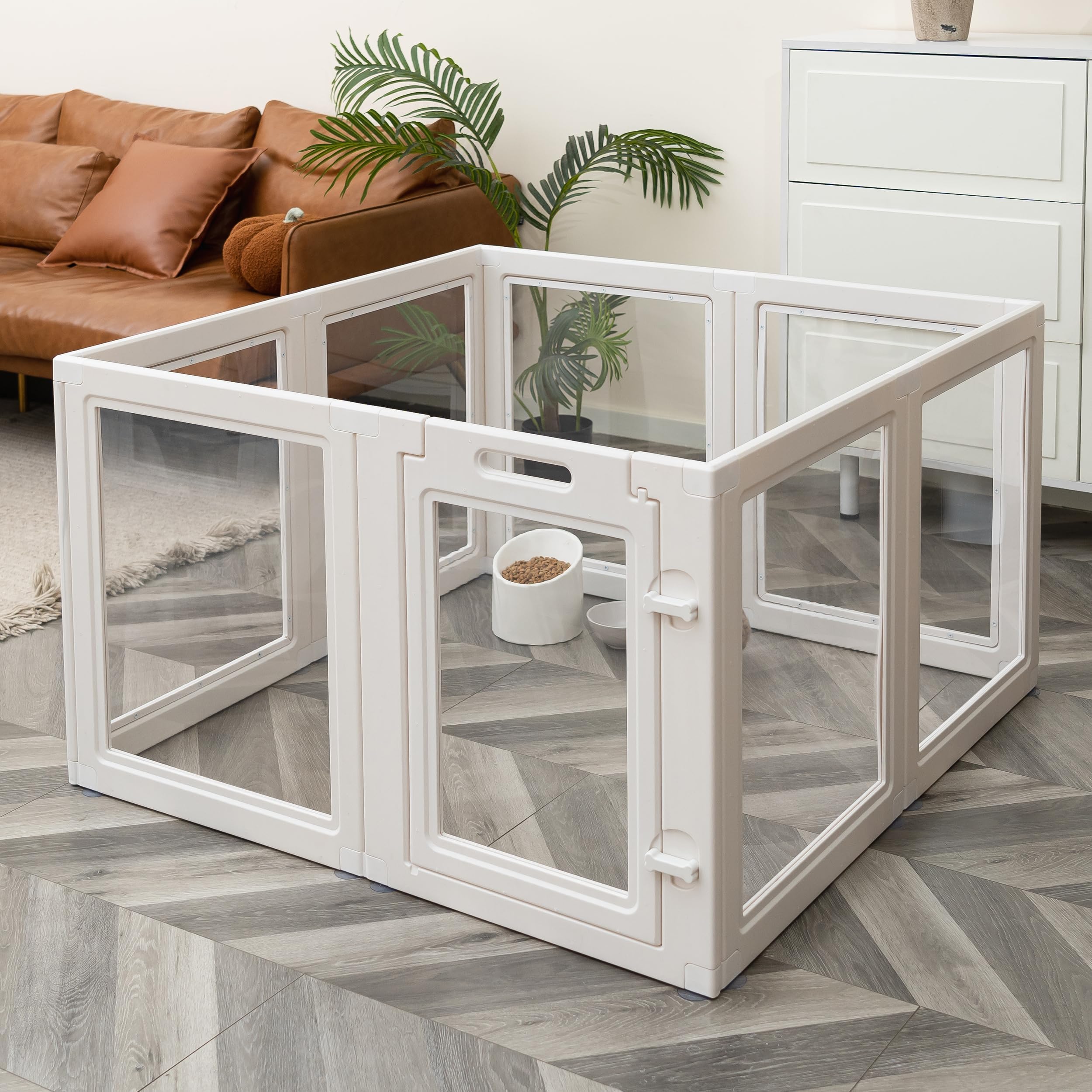 Pet Playpen with Door Dog Playpen foldable Puppy Playpen