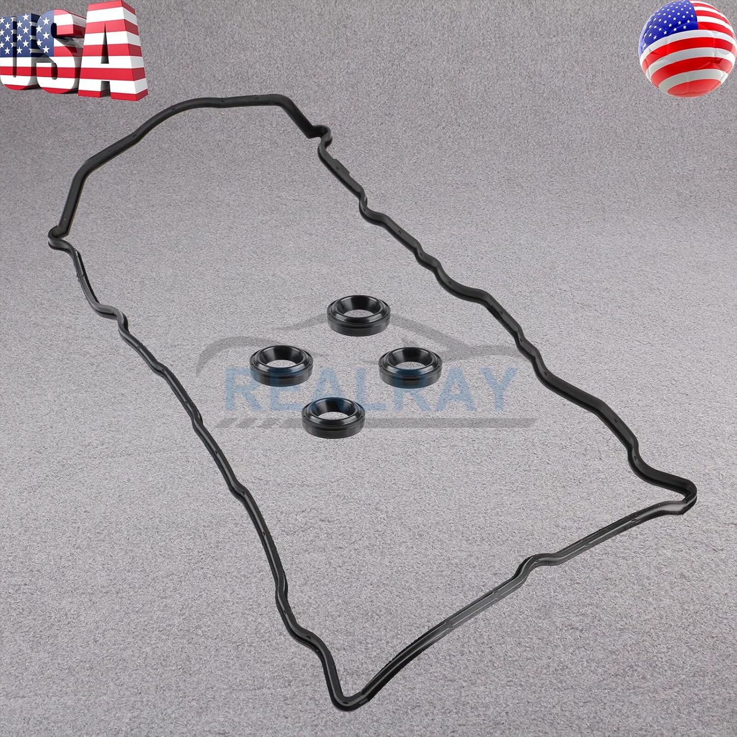 Replacement Auto Parts For Valve Cover Gasket & Grommet For Nissan Rogue 2008 2009 2010 2011 2012 2.5LMod-R36R-7030