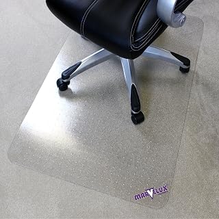 Marvelux Polycarbonate Office Chair Mat for Medium Pile Carpets, 48" x 60"