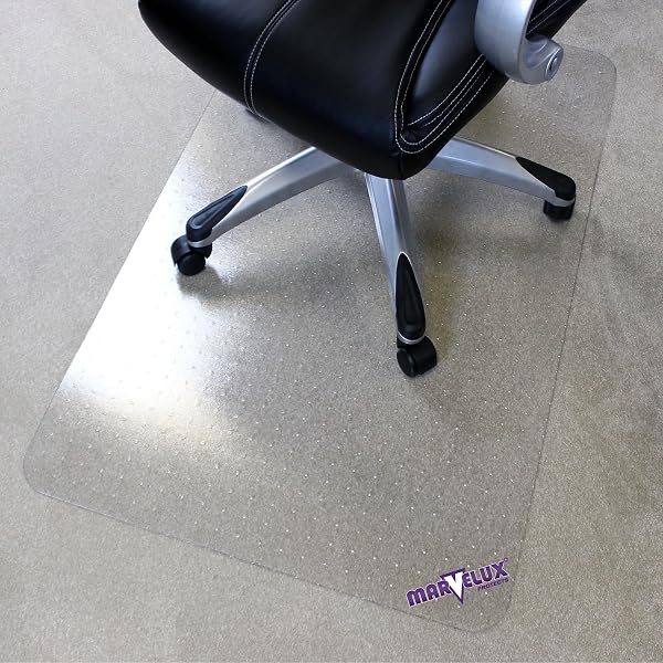 Marvelux Tappetino Sedia Ufficio 90x120cm Policarbonato
