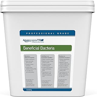 Aquascape Beneficial Bacteria Water Treatment for Ponds, Pro Contractor Grade, Dry, 1 Gallon/3.78 L | 30407 , White
