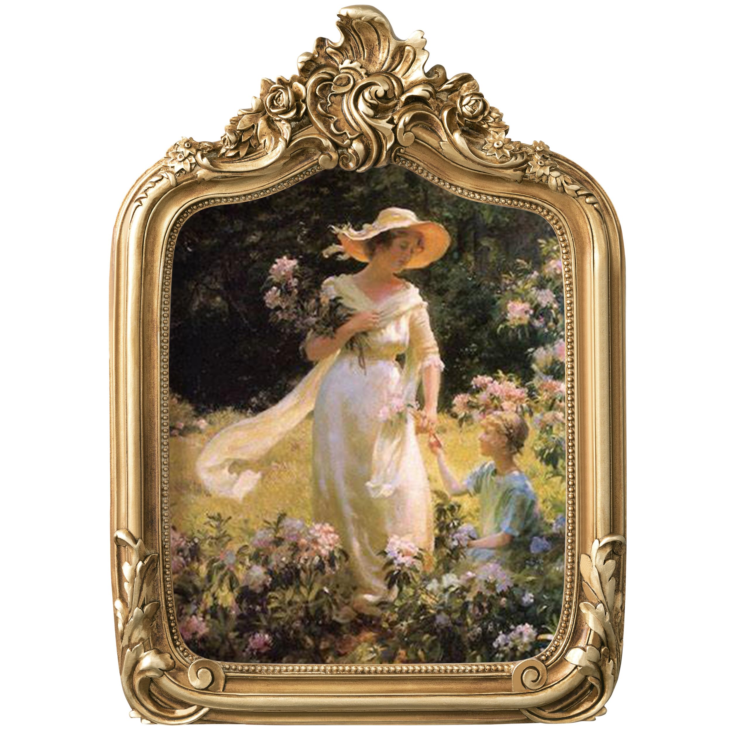 eletecpro 8x10 Arch Vintage Picture Frame