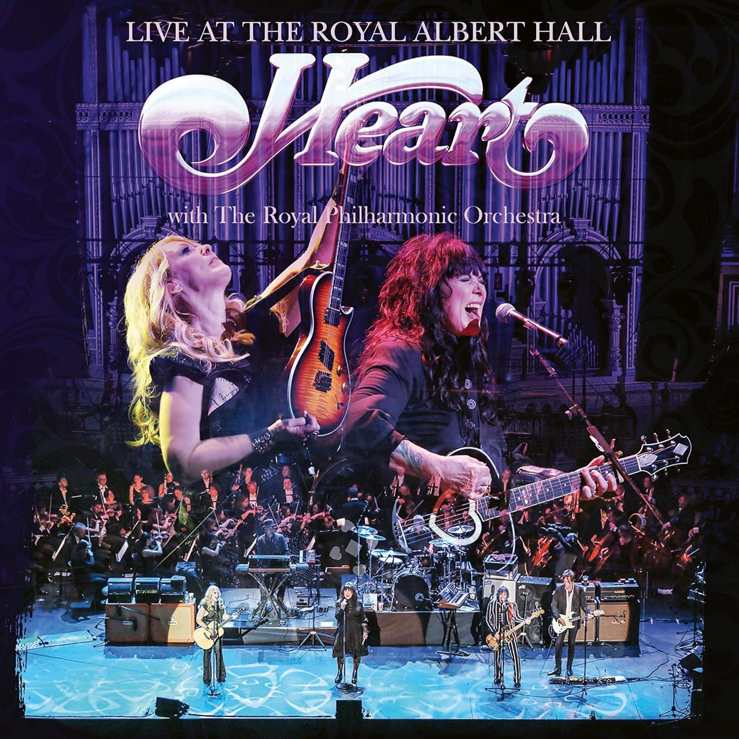 LIVE AT THE ROYAL ALBERT HALL (MARBLED WHITE/VIOLET/2LP) por Heart — capa do álbum