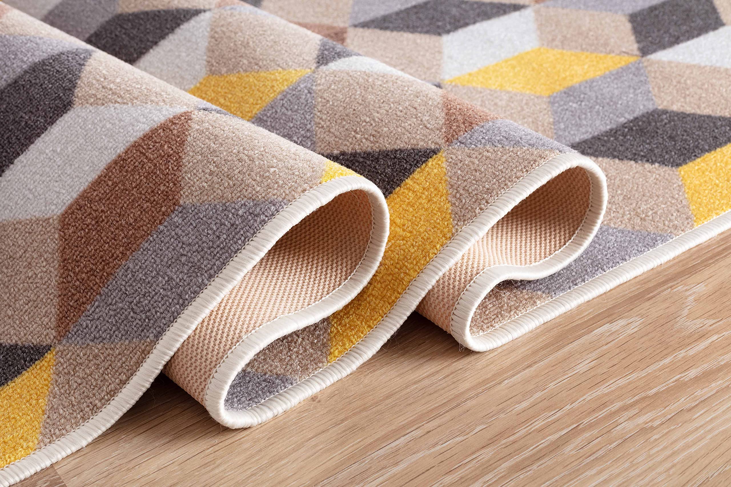 Washable Door Mat Kitchen Mats Non Slip Geometrical Design Hall Runner- Indoor Door Mat - Hallway-Passage Corridor Doormats - Floor Mat — view 131