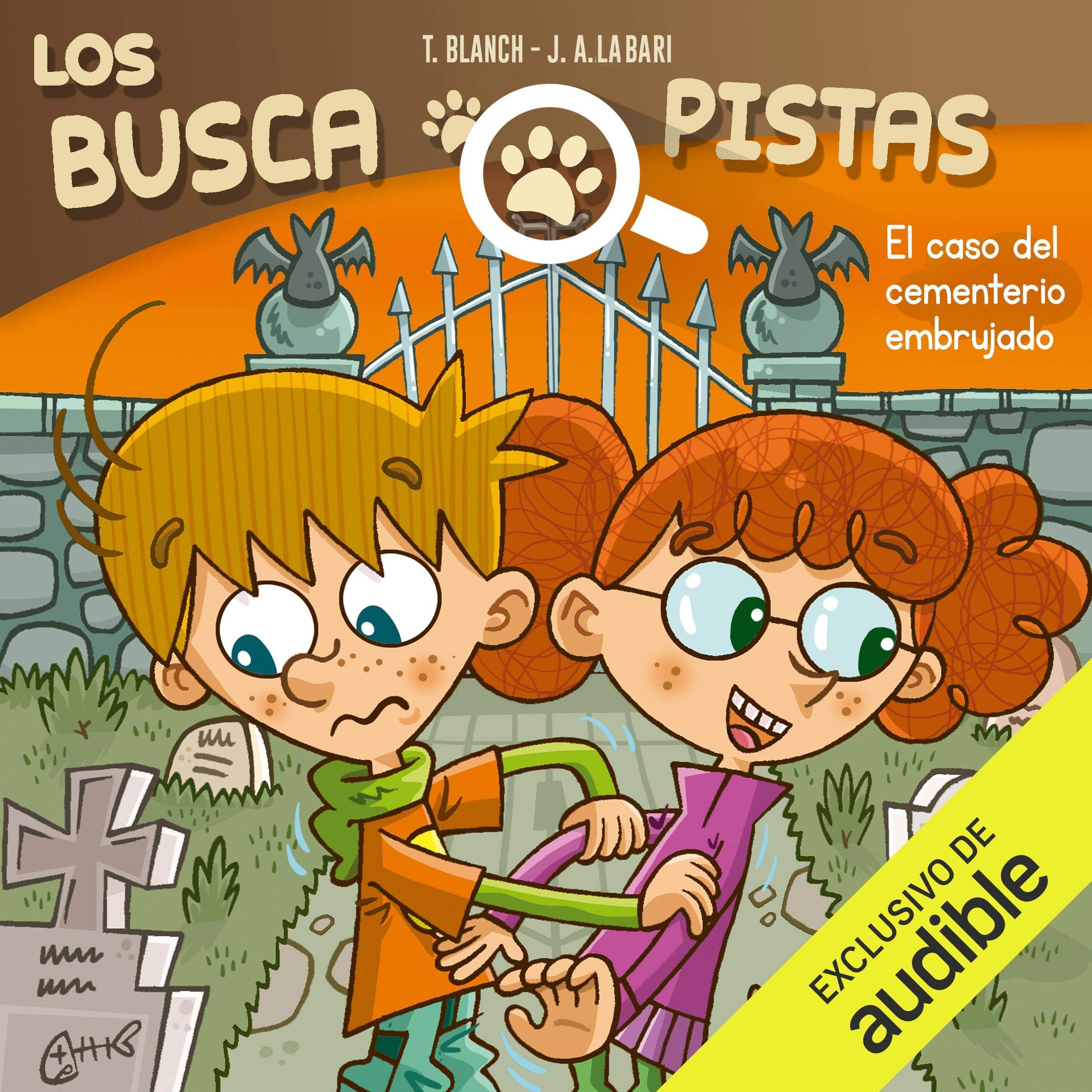 Cover art for Buscapistas: El Caso Del Cementerio Embrujado (Narración en Castellano) [Seekers: The Case of the Haunted Graveyard]