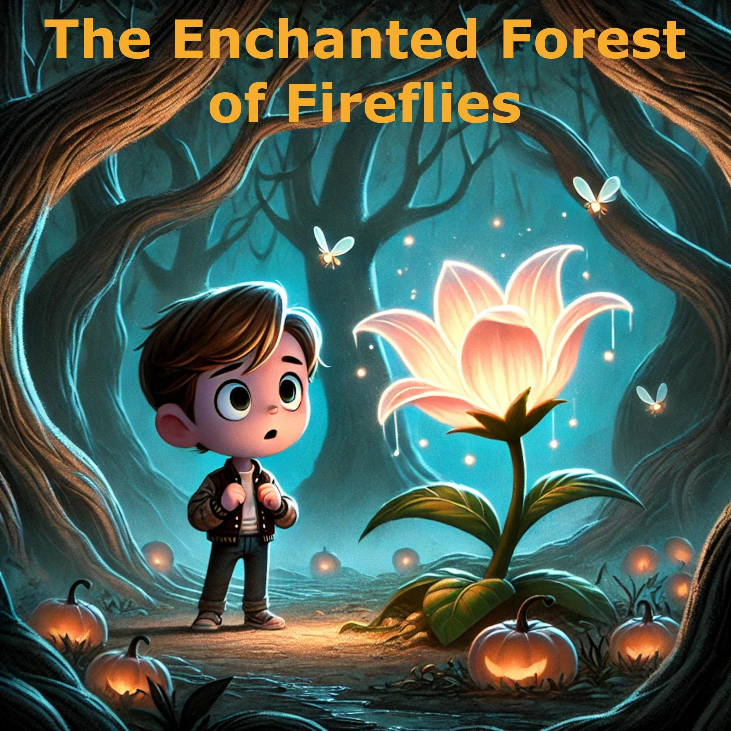 Cover art for The Enchanted Forest of Fireflies