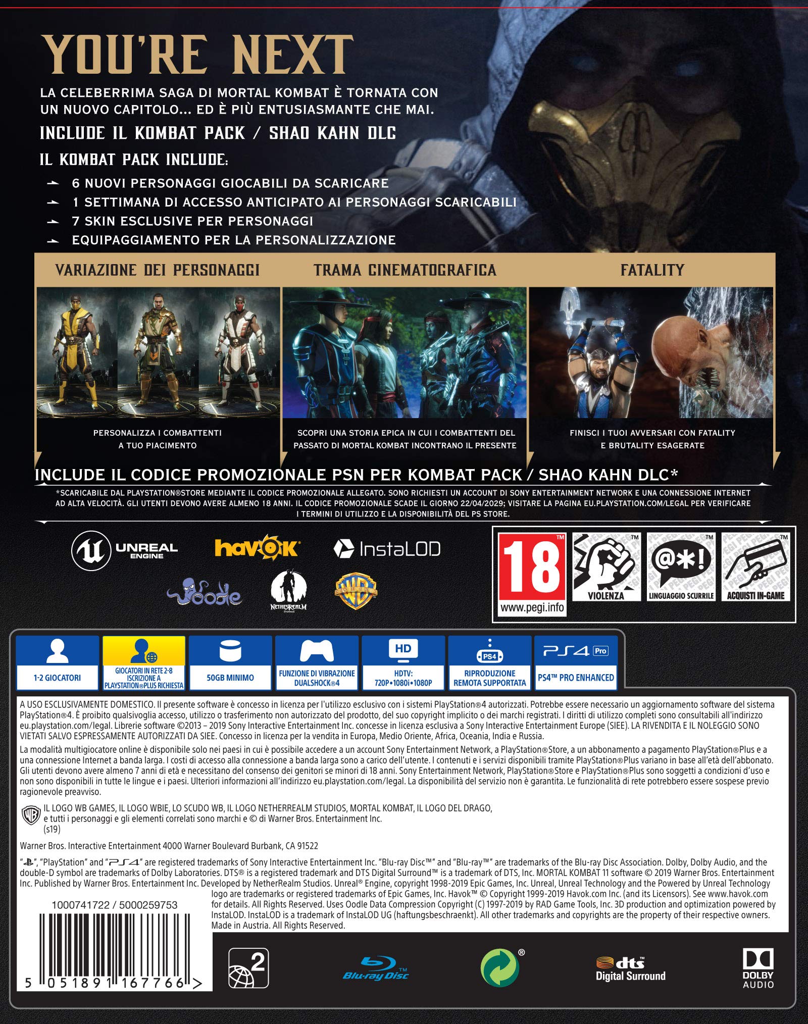 Mortal Kombat 11 Premium Edition - PlayStation 4
